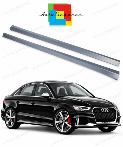 👉Minigonne laterali look RS3 per Audi A3 (8V) berlina (2012-2019)👈