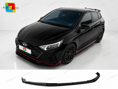 👉Splitter Anteriore Spoiler Hyundai i20 N N-Line MK3 20- Nero Lucido ABS👈