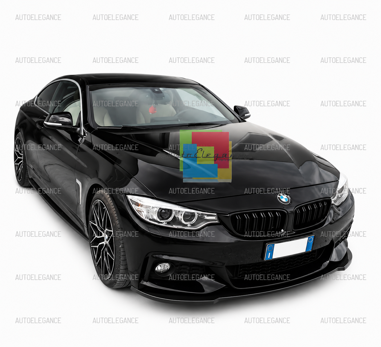 ART. 0892 SOTTO MINIGONNE BMW  F30 F31 F32 F33 F36 NERO LUCIDO