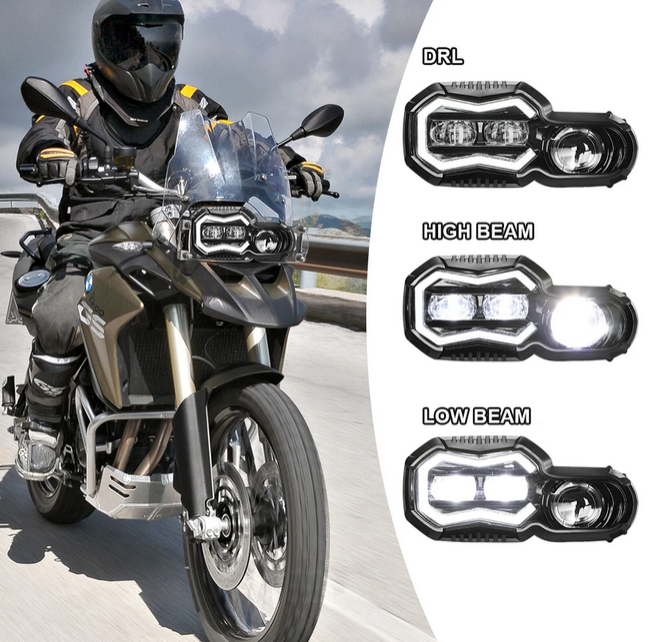 💕ART.7878  FARO  MOTO FULL FULL LED  BMW F650GS F700GS F800GS F 800GS 💕