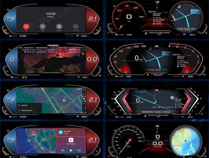 💕ART.8793  Cockpit virtuale digitale LCD BMW 1/2 Series F20 F21 F52 F22 X1 F4💕