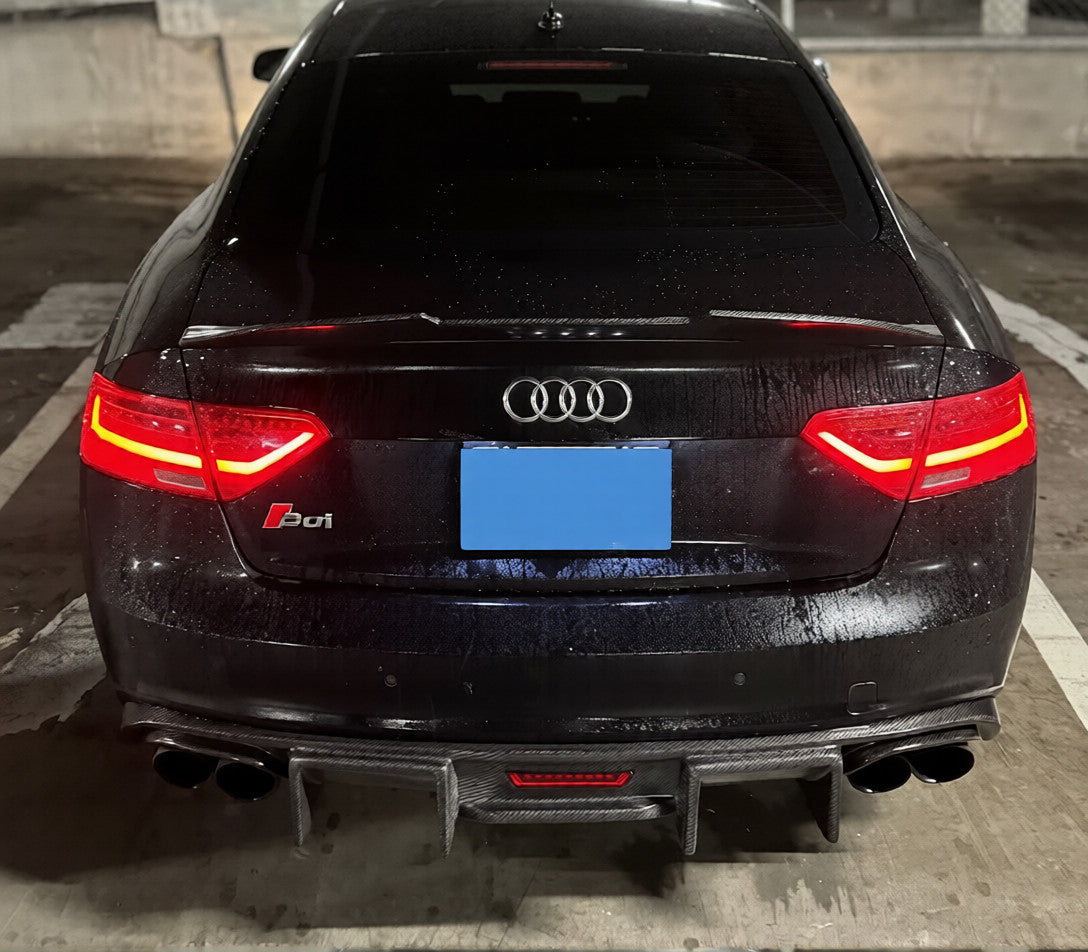 💕ART.7807 DIFFUSORI  Audi A5 S line S5 Coupe 2008-2015 GREZZO VERNICIARE💕