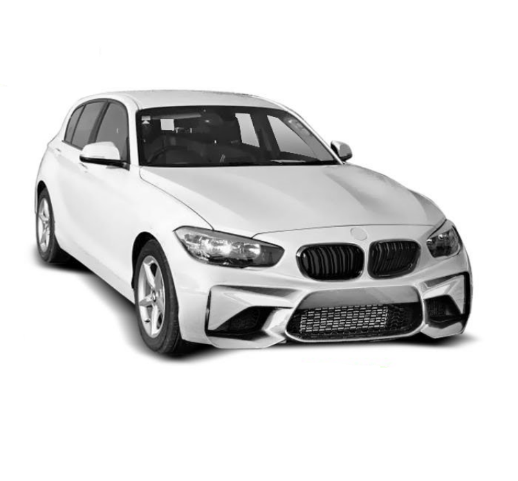 💕ART. 1836 PARAURTI ANTERIORE BMW  SERIE 1 F20 F21 2015-2018 LCI LOOK M2💕