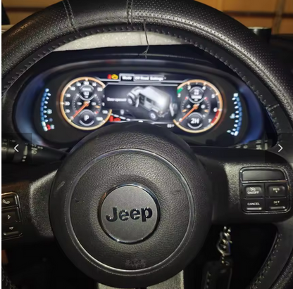 💕 VIRTUAL COCKPIT  JEEP  Wrangler JK 2007-2010 💕