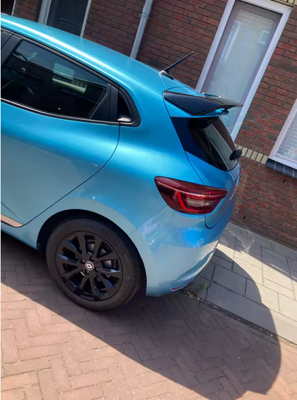 💕ART.8379 SPOILER RENAULT CLIO 2019-2024 NERO  LUCIDO💕