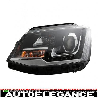 fari led drl proiettore adatti per vw jetta mk6 vi (2011-2017) gti design