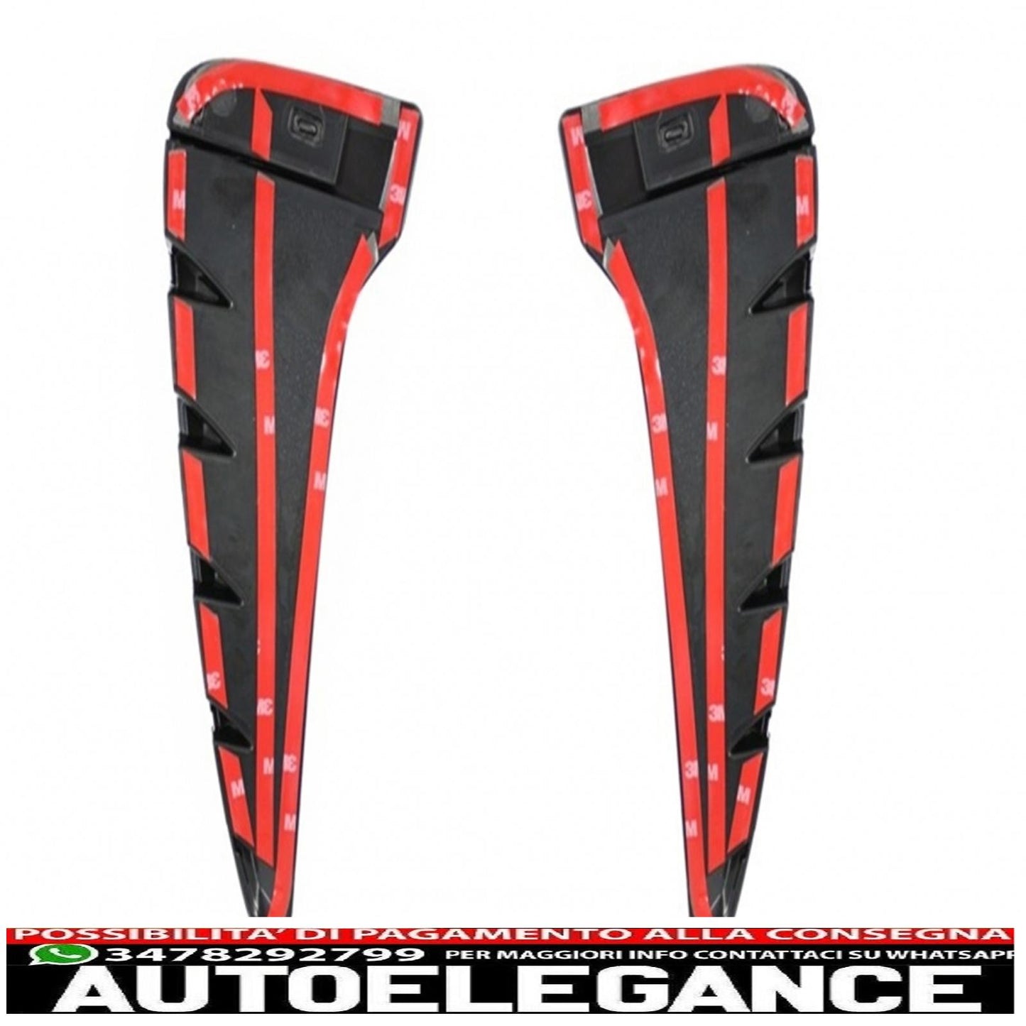 Side Air Intakes Grilles Fender Air Ducts Fit For BMW X5 F15 (2013-2018) M-Design