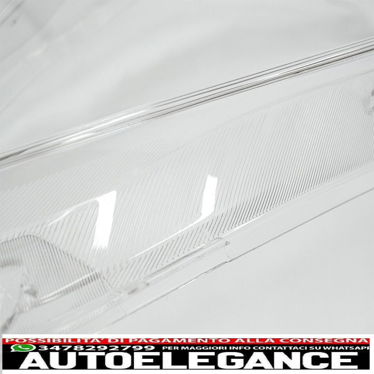 headlight lenses suitable for mercedes s class w221 restyling (2010-2013) clear 