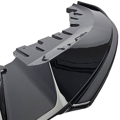 SPLITTER ANTERIORE ADATTO PER BMW SERIE 4 G26 GRAND COUPE' LOOK NERO LUCIDO