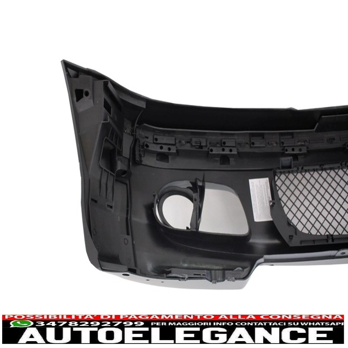 front bumper suitable for bmw 3 series e46 coupe cabrio (1999-2007) m-tech m-technik m-sport ii design with yellow fog lights