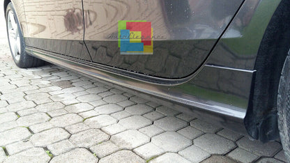 SKIRTS SUITABLE FOR AUDI A4 B8 2007-2015 TUNING LOOK RAW