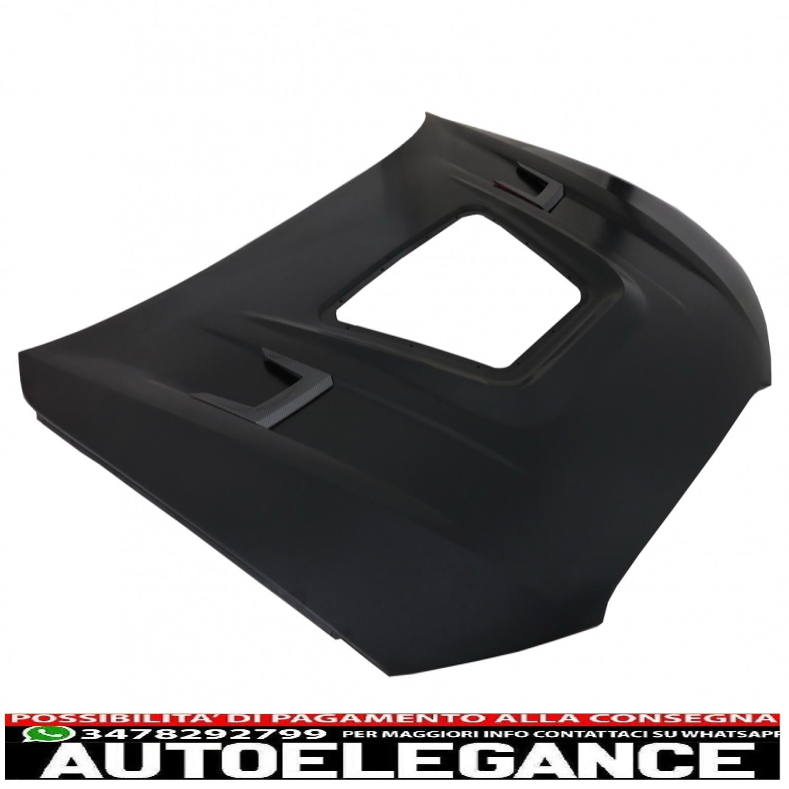 cofano cofano con copertura motore adatto per audi a6 c7 4g (2012-2018) gt design AUTOELEGANCERICAMBI