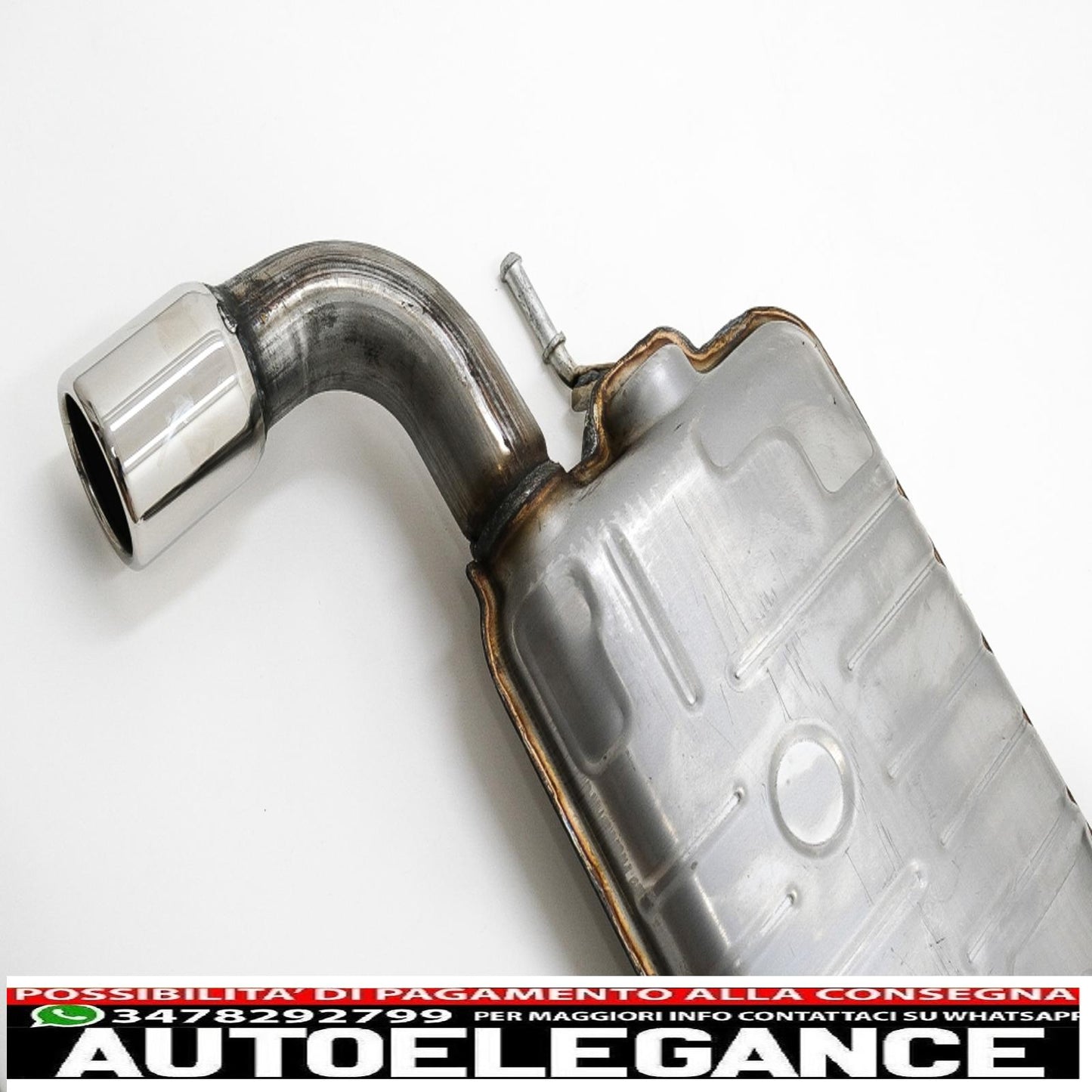 complete exhaust system suitable for vw golf 7 vii (2013-up) gti design