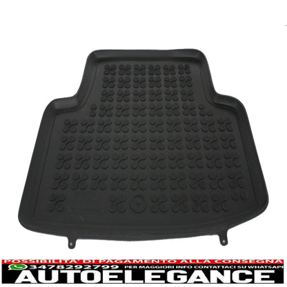 Black rubber mat suitable for VW Passat B8 (2014-up)
