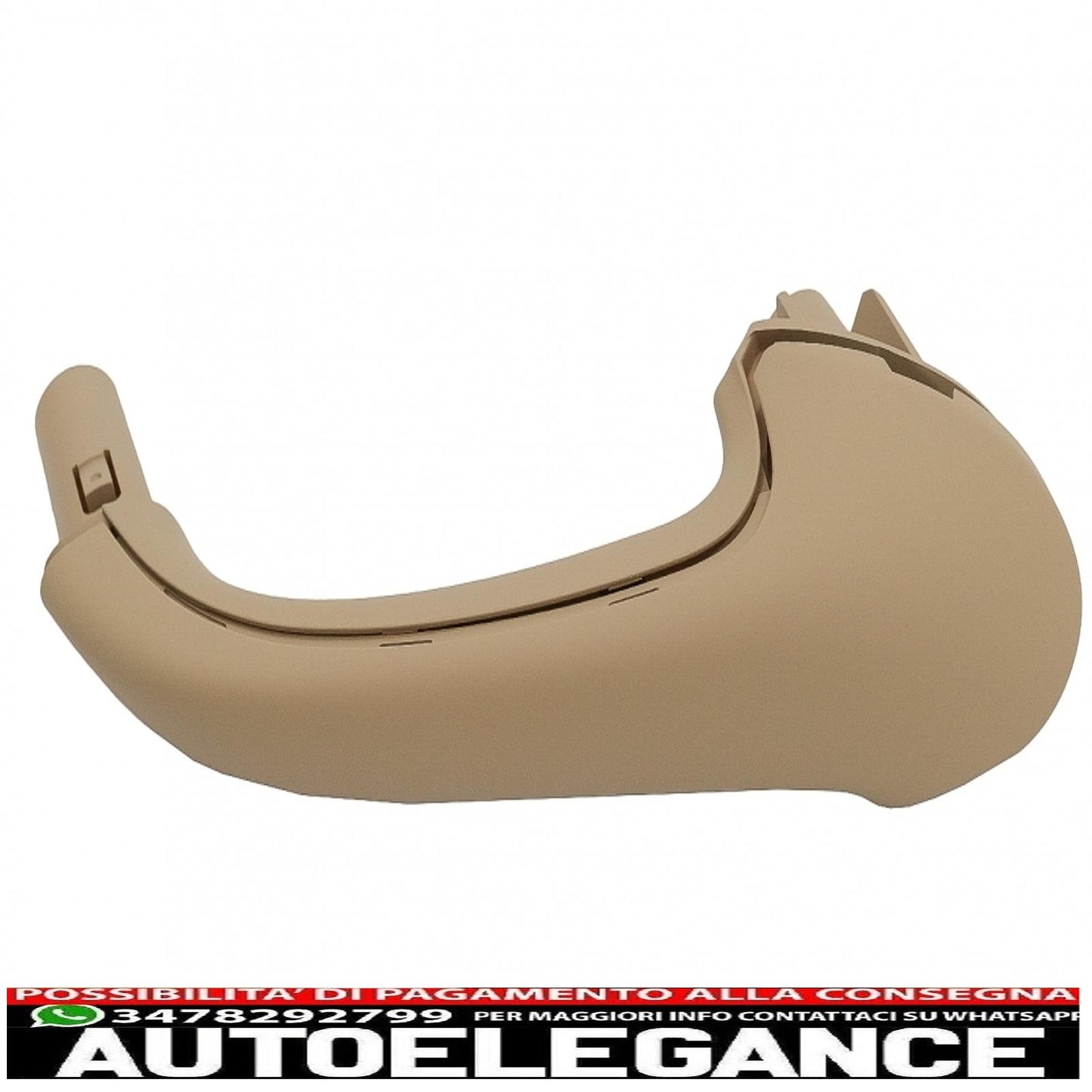 set of front interior door handles suitable for mercedes c class w203 s203 (2000-2007) beige