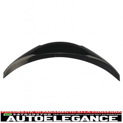 trunk spoiler suitable for bmw 4 series gran coupe f36 (2014-2019) m4 design black