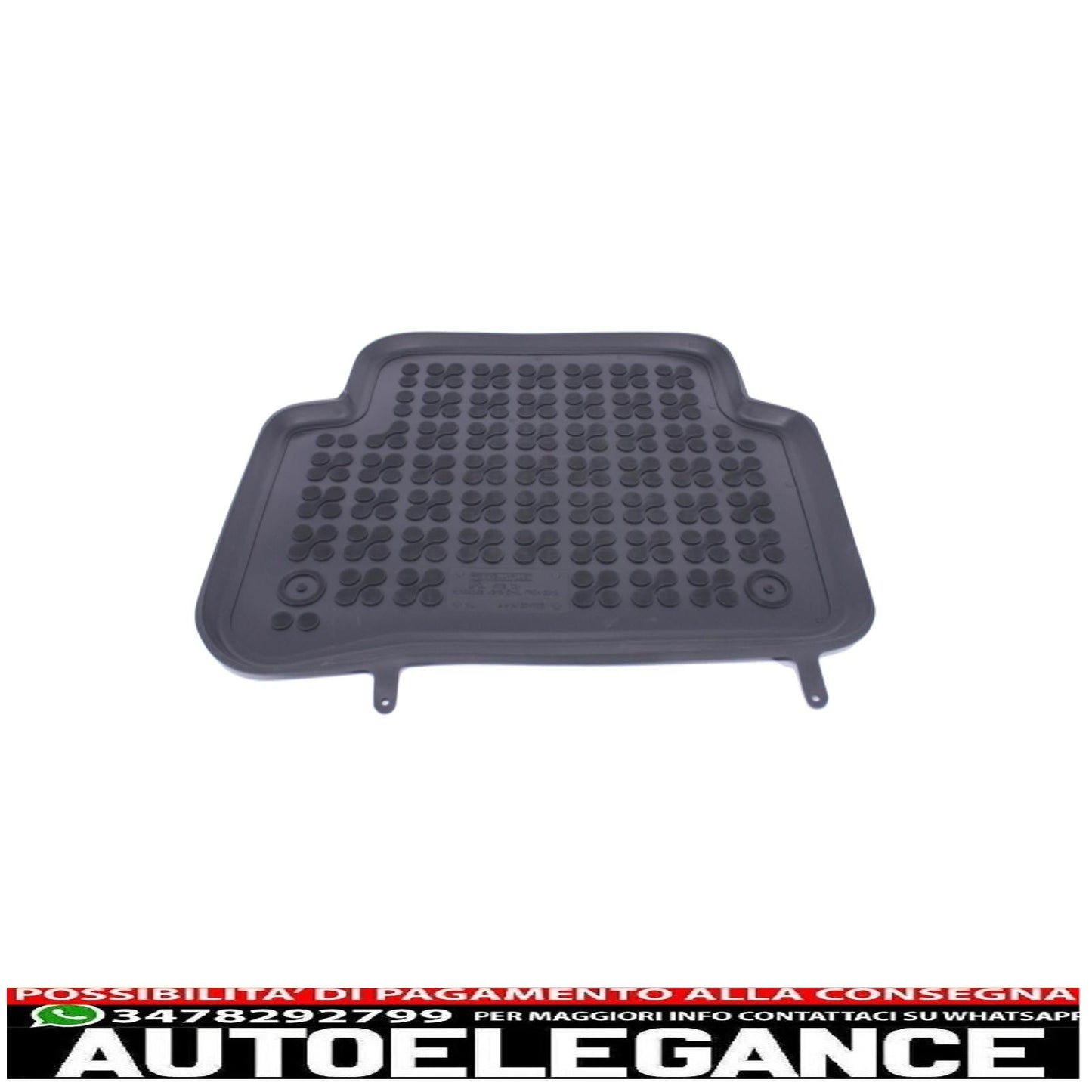 Black rubber mat suitable for mercedes e class w213 limousine (2016-up)