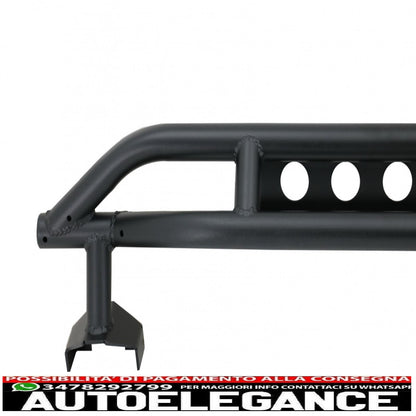 Running Boards Side Steps Nerf Bars Fit For Jeep Wrangler Rubicon JK (2007-2017) 2 Door Iron
