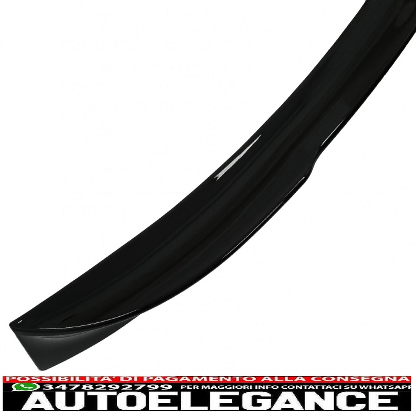 Trunk Spoiler Suitable for BMW 3 Series G20 (2019-up) Piano Black 