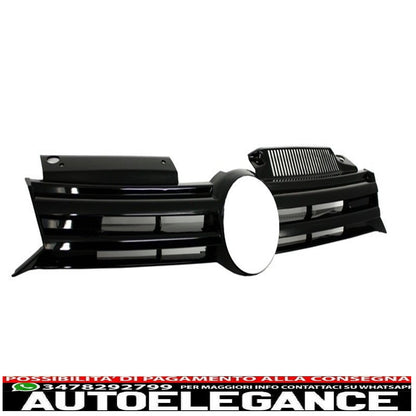 griglia anteriore adatta per vw golf vi (2008-2012) con fari allo xeno osram led luci di svolta sequenziali dinamiche design r20