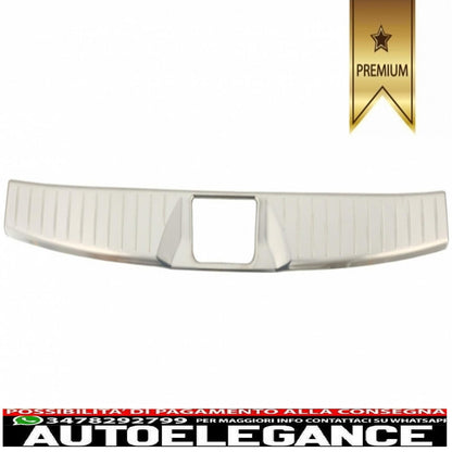 Rear bumper protection kit door sill step cover aluminum suitable for subaru outback (2015-05.2019)