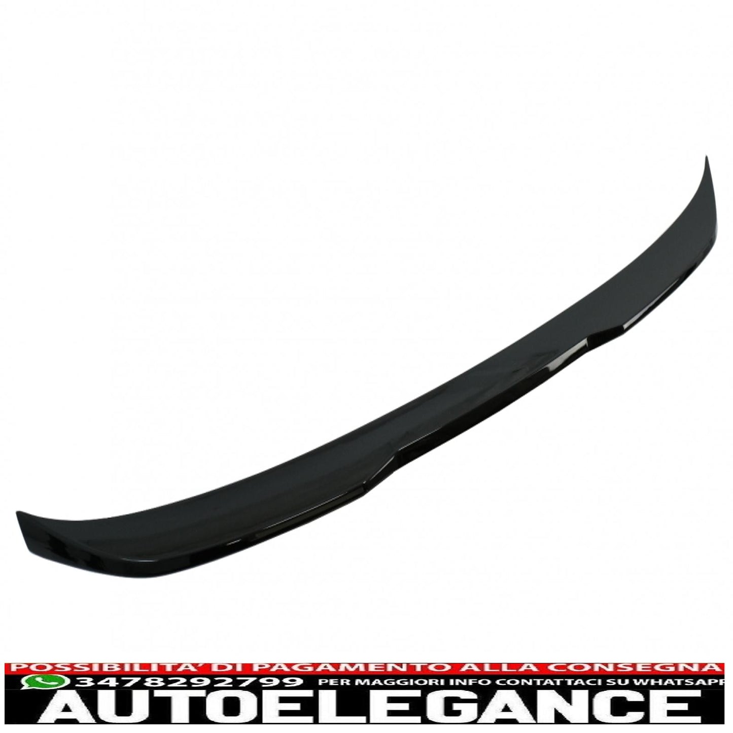 Trunk Spoiler Suitable for BMW 5 Series G30 (2017 onwards) M Performance Design Piano Black 