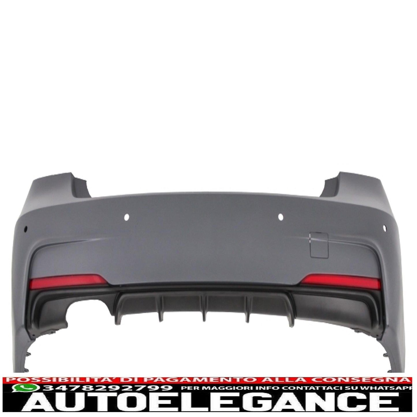 kit carrozzeria completo adatto per BMW F30 (2011+) design m-performance con parafanghi anteriori