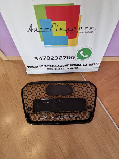AUDI ASH CHG Tsht 11-14 AVANT SALOON LUKE RSSH BLACK GRILLE 0336 BLATSK