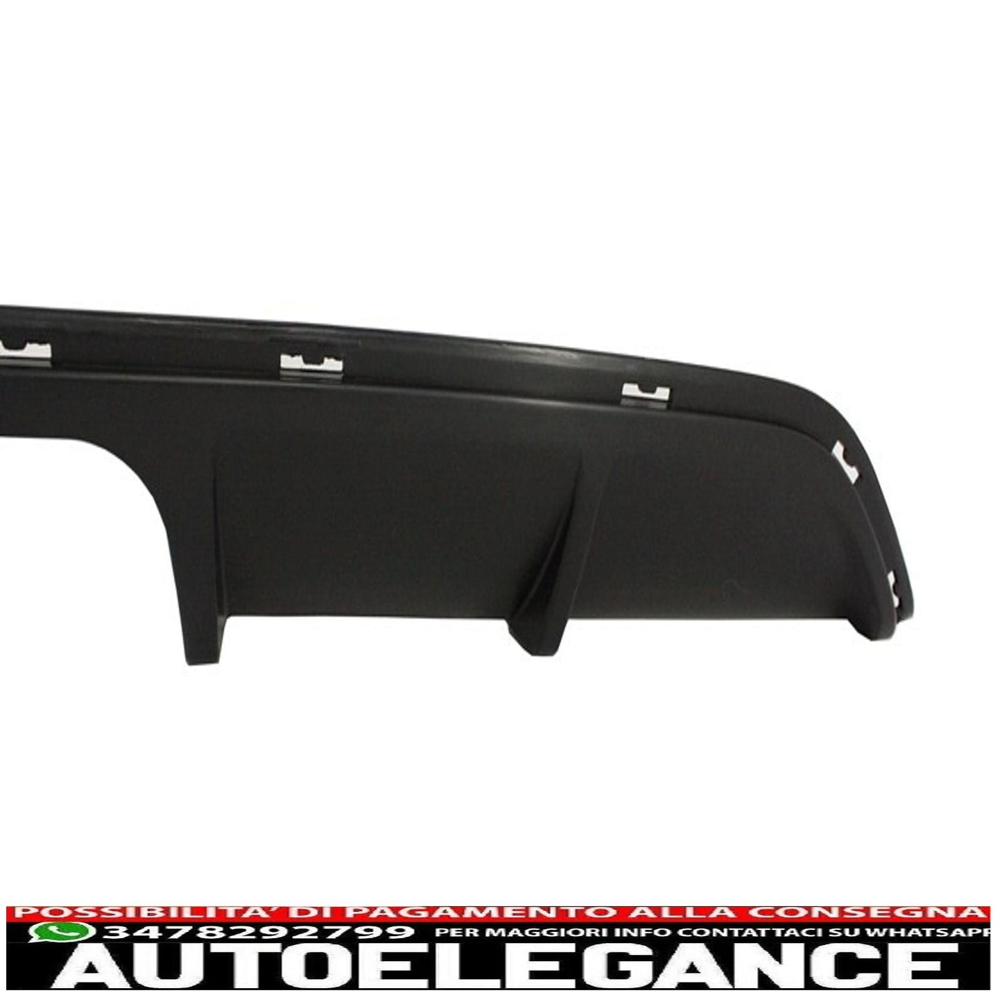 Labbro spoiler paraurti anteriore con diffusore d'aria adatto per smart fortwo 451 (2007-2014) e minigonne laterali aggiuntive
