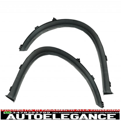 complete body kit with front fenders and chrome exhaust tips suitable for bmw x5 e70 (2007-2013) x5mm m design 