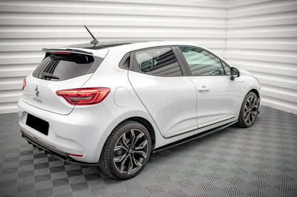 RENAULT CLIO 5 V 2019+ SPOILER SPLITTER UNDER SKIRTS ABS GLOSSY BLACK -1- 0034