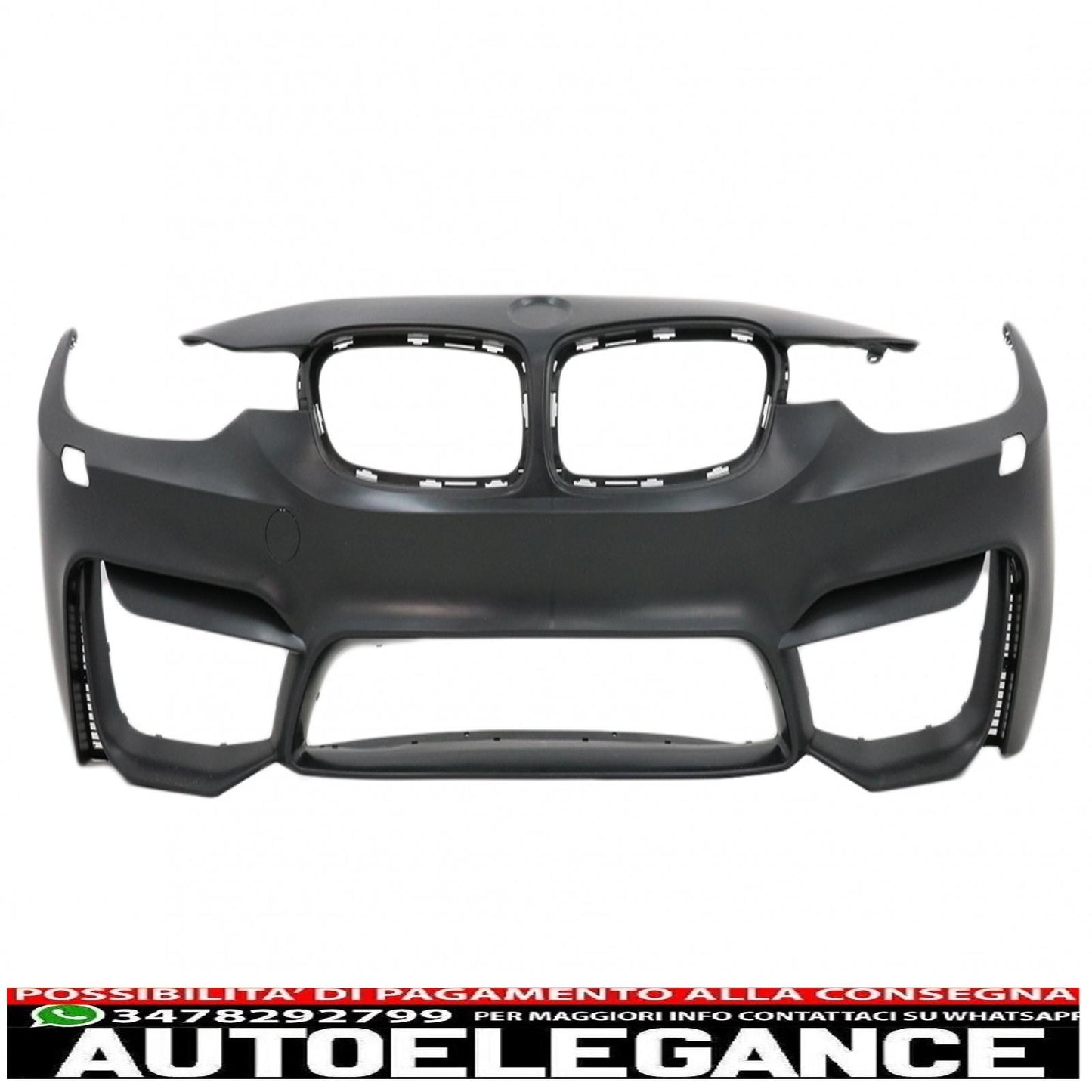 paraurti anteriore adatto per bmw serie 3 f30 f31 (2011-2019) design m3