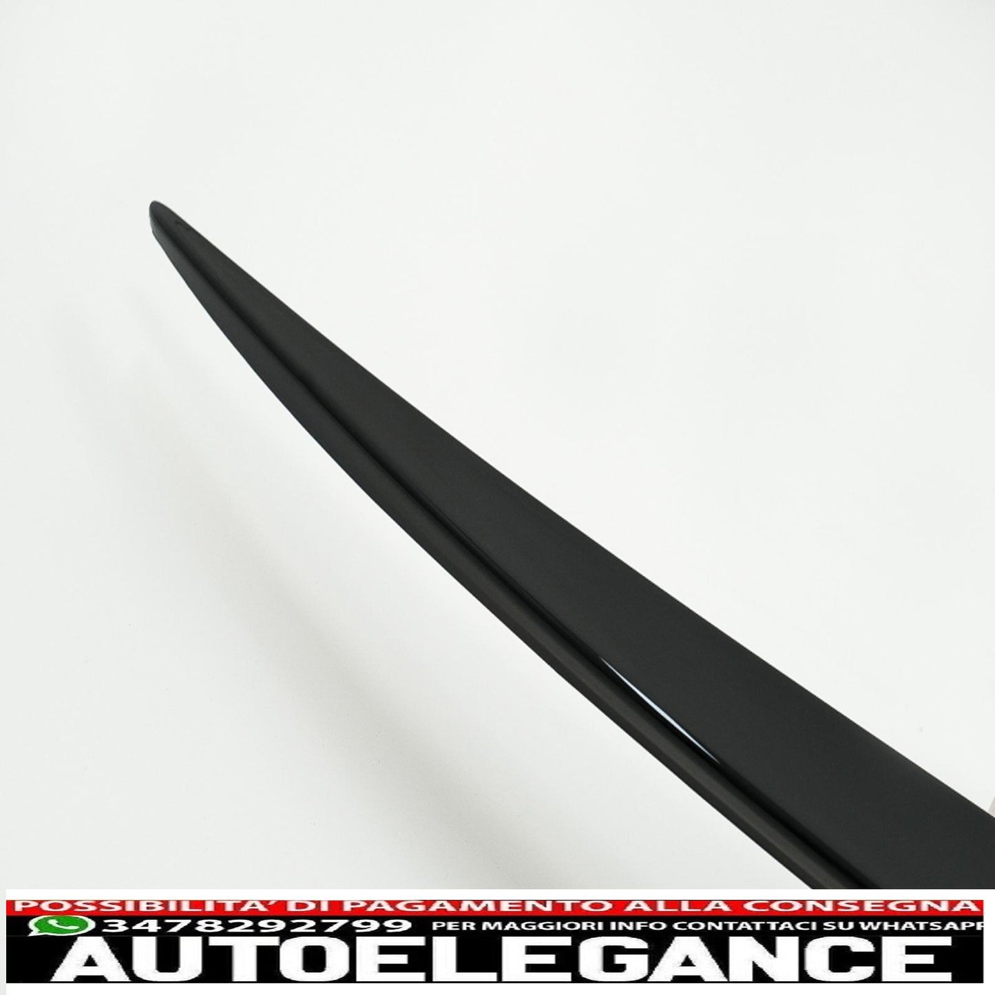 Boot Spoiler Suitable for Mercedes C-Class W206 Limousine (2021 onwards) Piano Black 