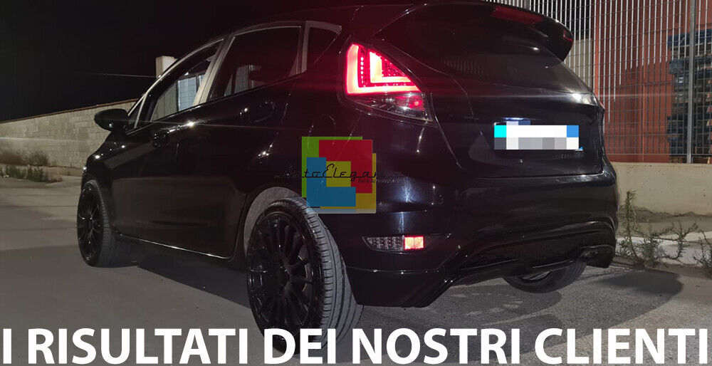 UNDER BUMPER RS LOOK FORD FIESTA MK7 ABS DIFFUSER DAM EXTRACTOR ..1..