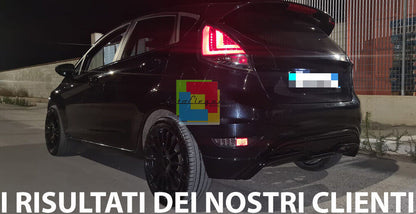 UNDER BUMPER RS LOOK FORD FIESTA MK7 ABS DIFFUSER DAM EXTRACTOR ..1..