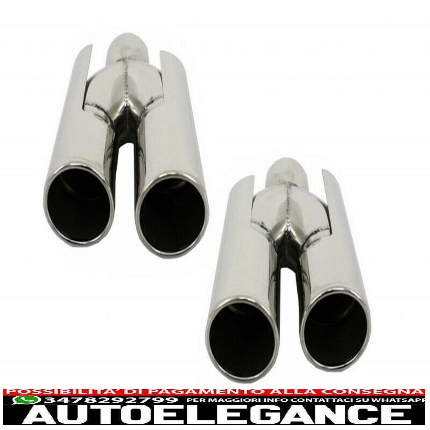 Rear bumper suitable for bmw 5 series e60 (2003-2007) m5 design with exhaust tips and trunk spoiler