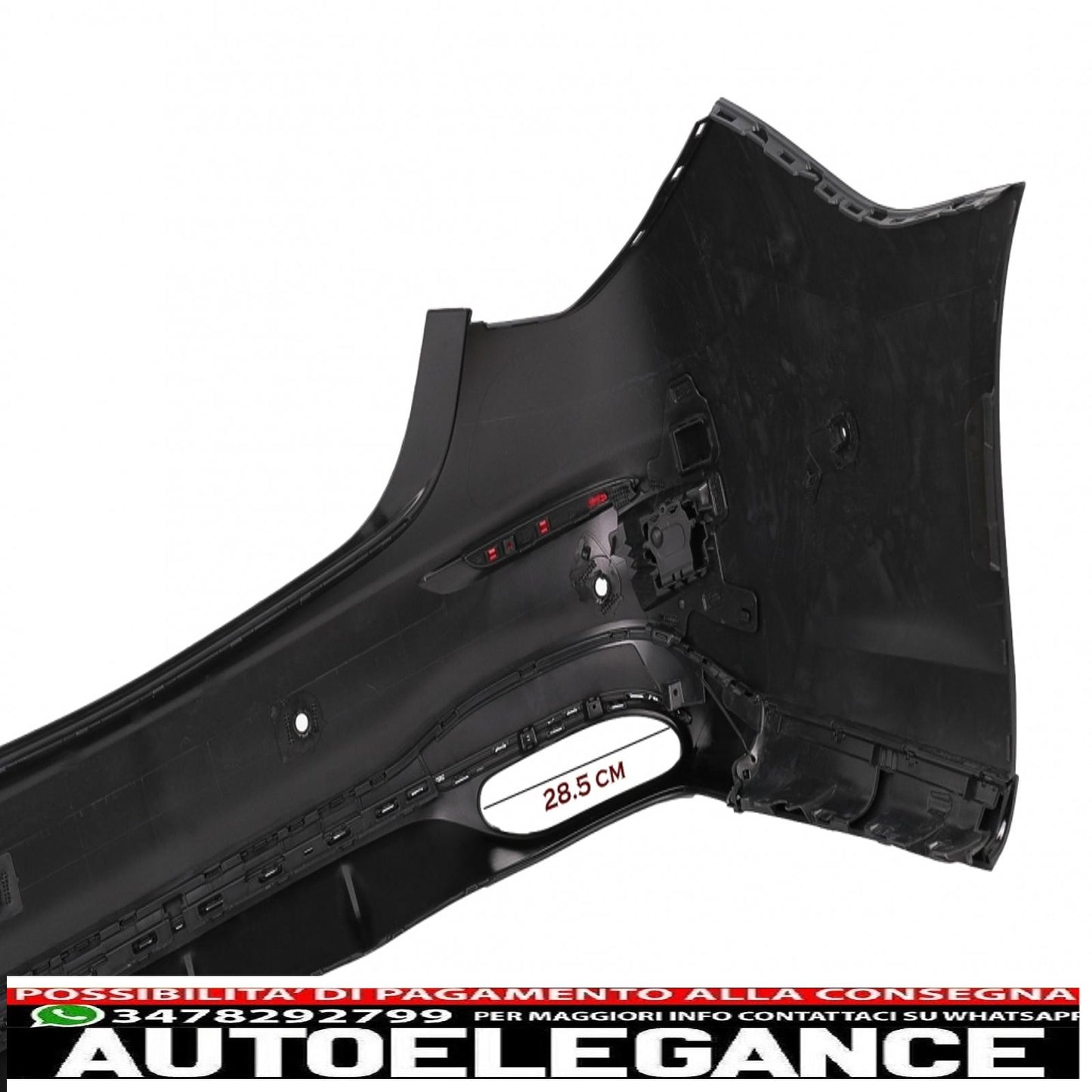 Rear bumper suitable for mercedes s class w223 v223 (2020-up) sport line design 
