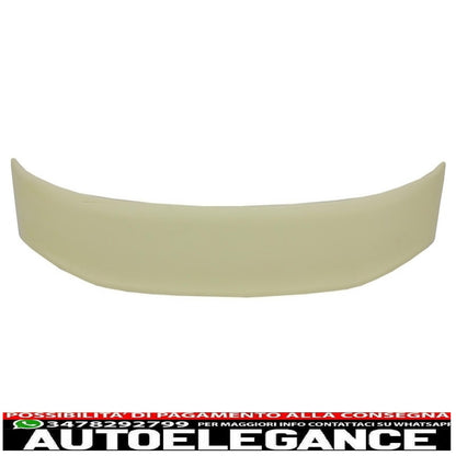 trunk spoiler suitable for bmw 3 series e30 (1982-1992) 2d 4d m-tech m-technik design