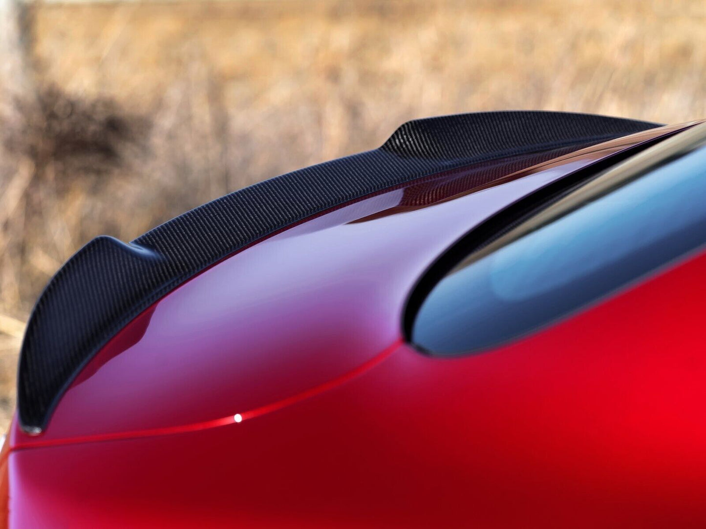 SPOILER COFANO ADATTO PER ALFA ROMEO GIULIA 2015-2021 DESING SPORTIVO Carbon Look