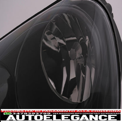 headlights suitable for vw golf 5 v (10.2003-2009) jetta (2005-2010) all black