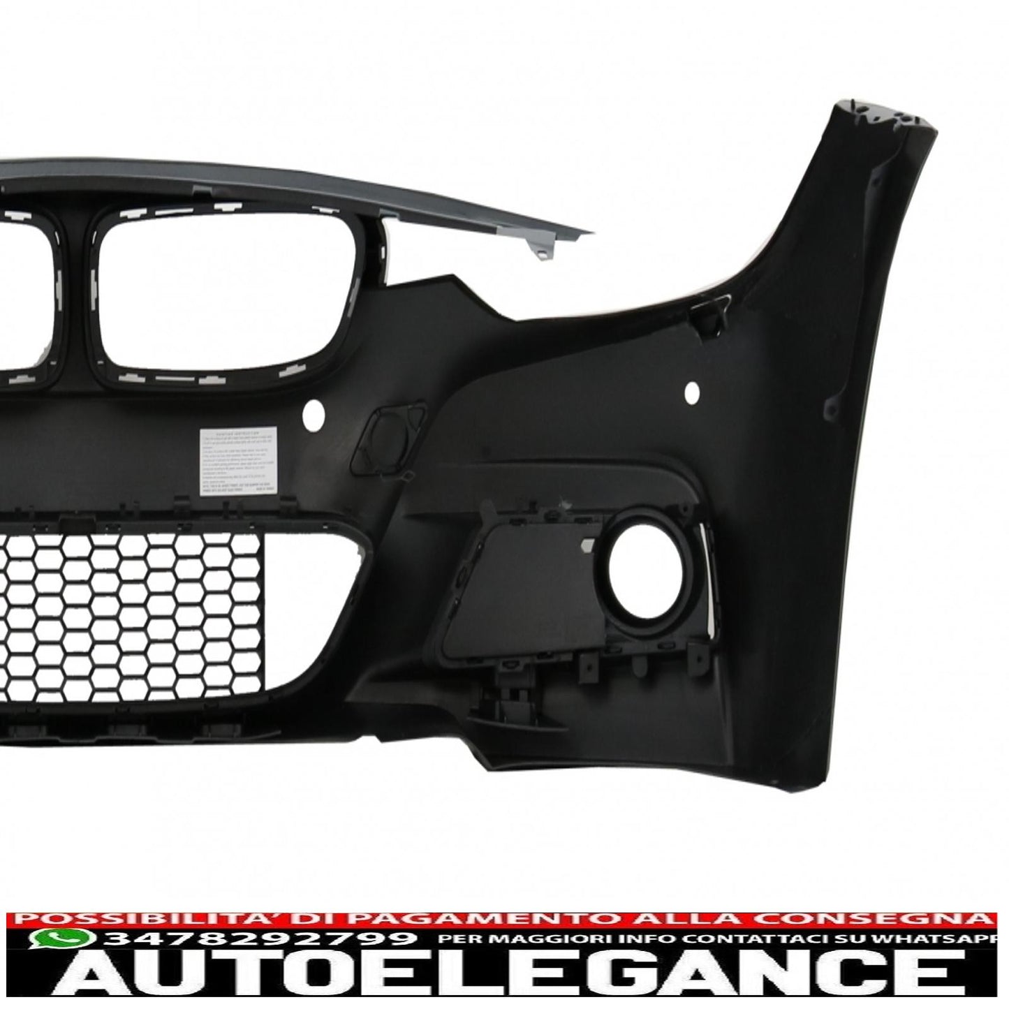 complete body kit suitable for bmw 3 series f30 (2011-2014) and f30 lci facelift (2015 onwards) m-performance design with double outlet air diffuser 