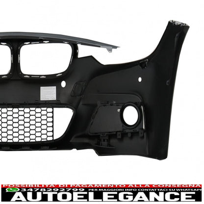 complete body kit suitable for bmw 3 series f30 (2011-2014) and f30 lci facelift (2015 onwards) m-performance design with double outlet air diffuser 