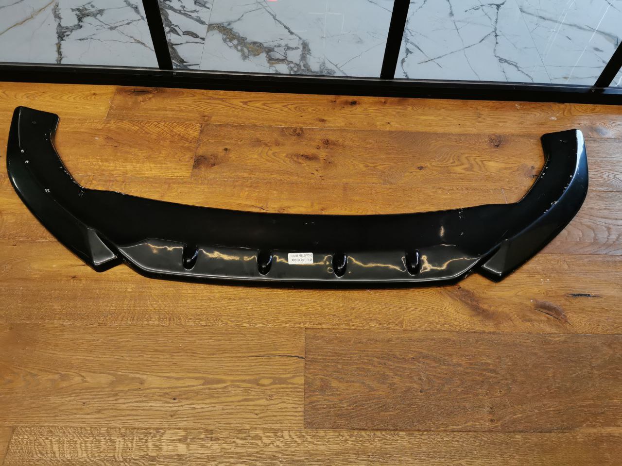 SPLITTER ADATTO PER SEAT CUPRA LEON 2020+ LOOK SPORTIVA NERO LUCIDO