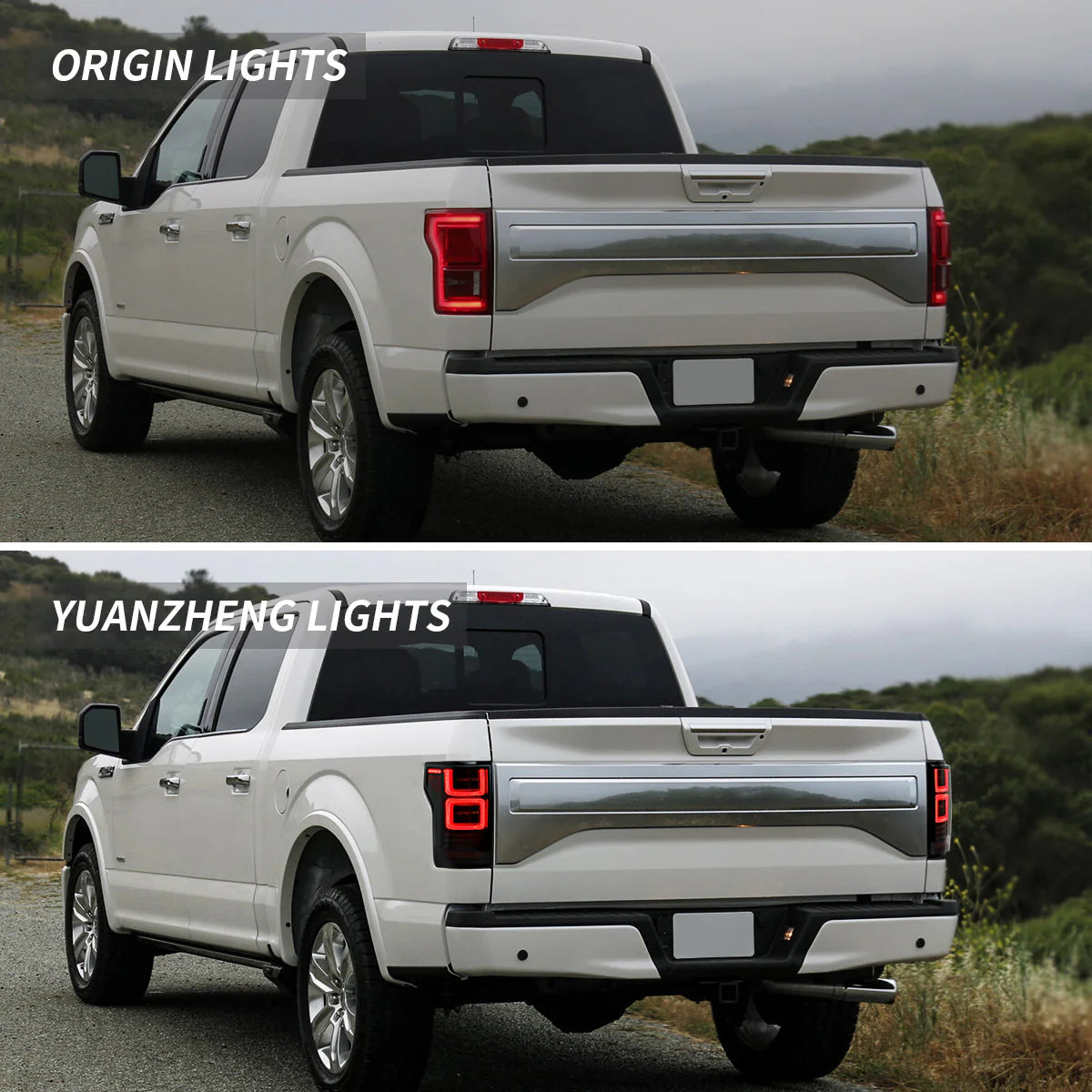 Fari e fanali posteriori Full LED per Ford F150 2018-2020 (non adatti a un rapace)