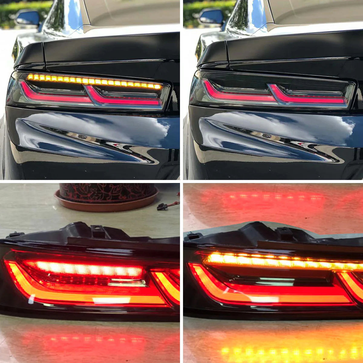 Fanali posteriori per Chevrolet Chevy Camaro 2016-2018 senza luci di retromarcia (adatto per modelli europei) ( 5 Reviews )