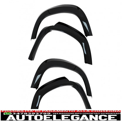 body kit suitable for Land Rover Defender Suv L663 (2019 onwards) piano black 