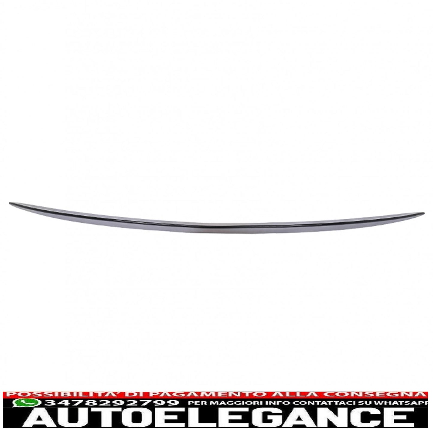 Trunk lid spoiler suitable for mercedes gle coupe c167 (2020-up) piano black 