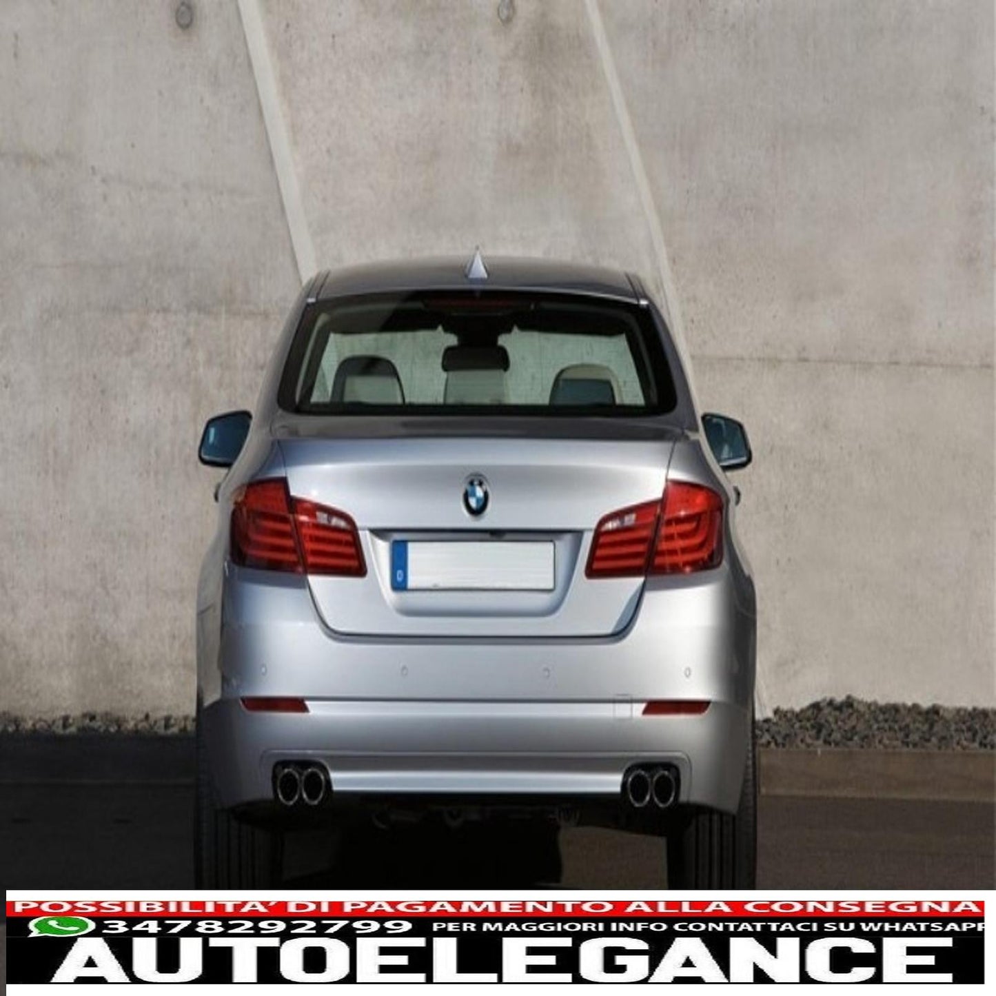 diffusore d'aria a doppia uscita adatto per bmw f10 f11 berlina touring serie 5 (2011-2017) design 550i