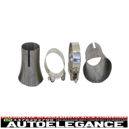 Punte di scarico del diffusore della mantovana del paraurti posteriore adatte per audi a4 b9 8w (2016-2018) berlina avant rs4 design