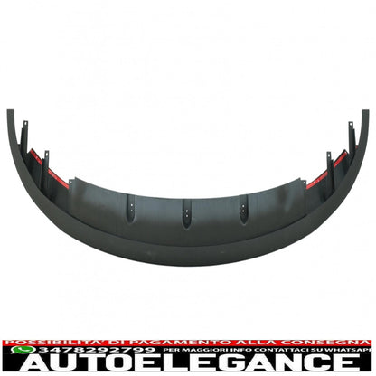 pacchetto di conversione al diffusore d'aria dal design m con spoiler sul paraurti anteriore adatto per BMW F32 F33 F36 Serie 4 (2013-2019)